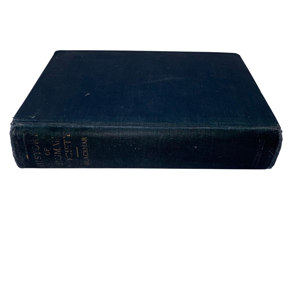 History of Human Society Book 1926 Sociology Charles Scribners Sons